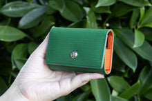 Load image into Gallery viewer, Essential Oil Pouch with Silver Brooch (Genuine Leather)