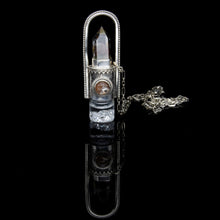 Load image into Gallery viewer, Fountain Sunset Rollerball Necklace Series - Phantom on Floral Pattern