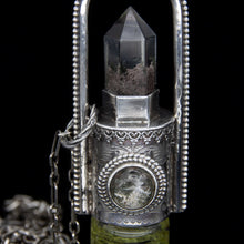 Load image into Gallery viewer, Fountain Rollerball Necklace Series - Phantom on Black Leaf Pattern