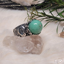 Load image into Gallery viewer, 0830 翡翠S925純銀戒指（不限指圍）
