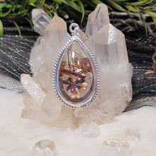 Load image into Gallery viewer, 0978 金紅石S925純銀吊墜
