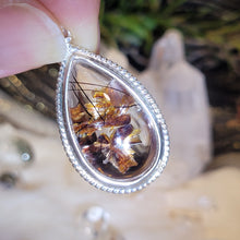 Load image into Gallery viewer, 0978 金紅石S925純銀吊墜
