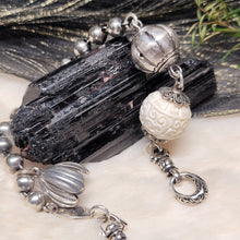 Load image into Gallery viewer, 0920 猛獁象牙S925純銀設計款手鏈
