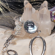 Load image into Gallery viewer, 0924 黑雲母玫瑰花S925純銀設計款手鏈
