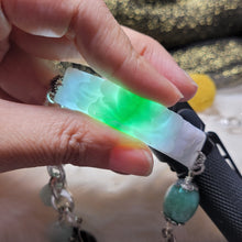 Load image into Gallery viewer, 1088 飄花翡翠S925純銀設計款手鏈
