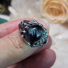 Load image into Gallery viewer, 1158 黑銀肽S925純銀戒指（不限指圍）
