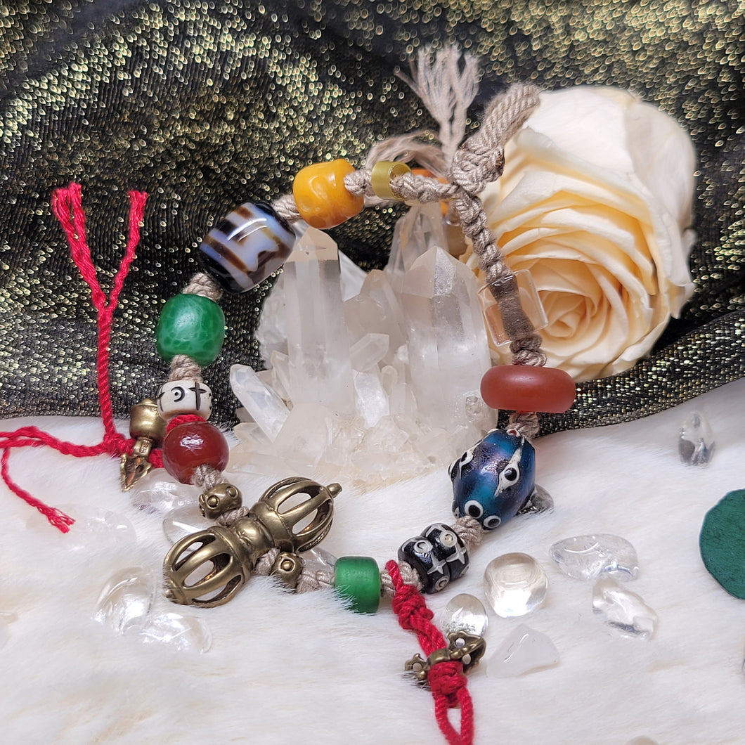 1111 金剛16眼法器老琉璃多寶手串