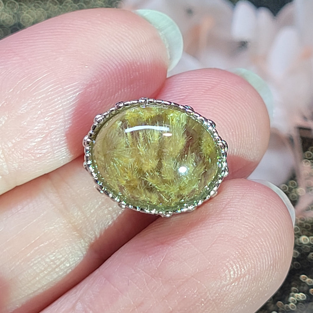 1262 發晶花925銀魔盒