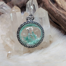 Load image into Gallery viewer, 1274 青幽靈925銀包邊吊墜
