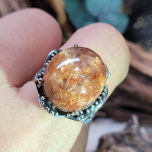 Load image into Gallery viewer, 0528 蝴蝶發晶925銀戒指
