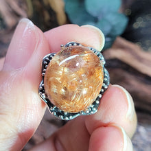 Load image into Gallery viewer, 0528 蝴蝶發晶925銀戒指
