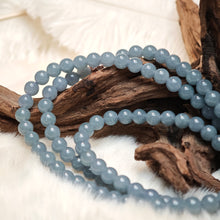 Load image into Gallery viewer, 1068 藍翡三圈手串（6+mm）

