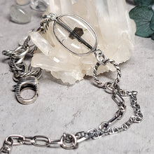 Load image into Gallery viewer, 0607 綠雲母S925純銀设计款手鏈
