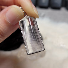 Load image into Gallery viewer, 0784 膽路針S925純銀包邊吊墜
