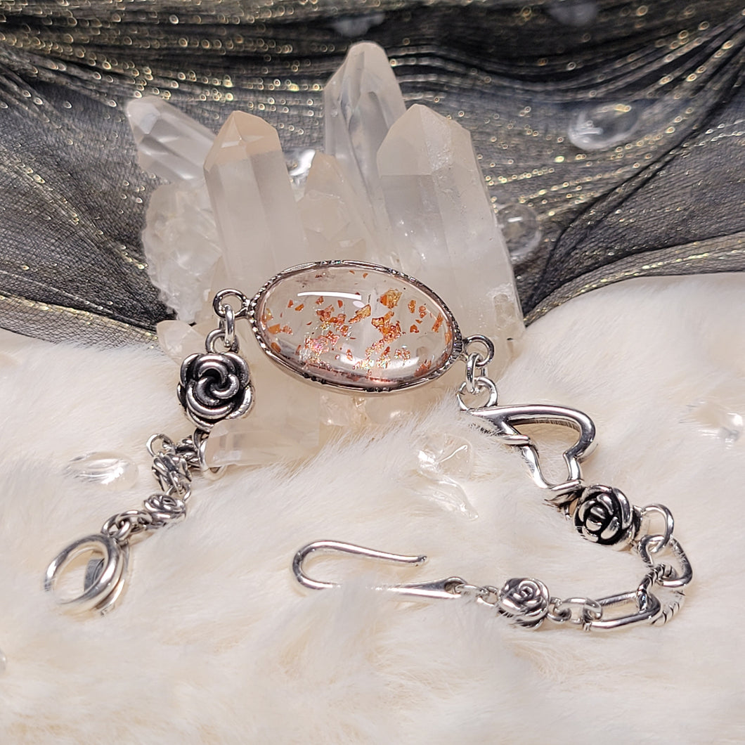 0694 七彩金草莓S925純銀設計款手鏈