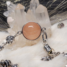 Load image into Gallery viewer, 0698 橙兔毛球S925純銀設計款手鏈
