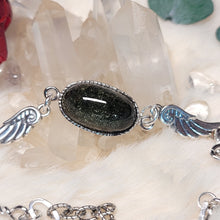 Load image into Gallery viewer, 0715 金沙綠幽靈S925純銀設計款手鏈
