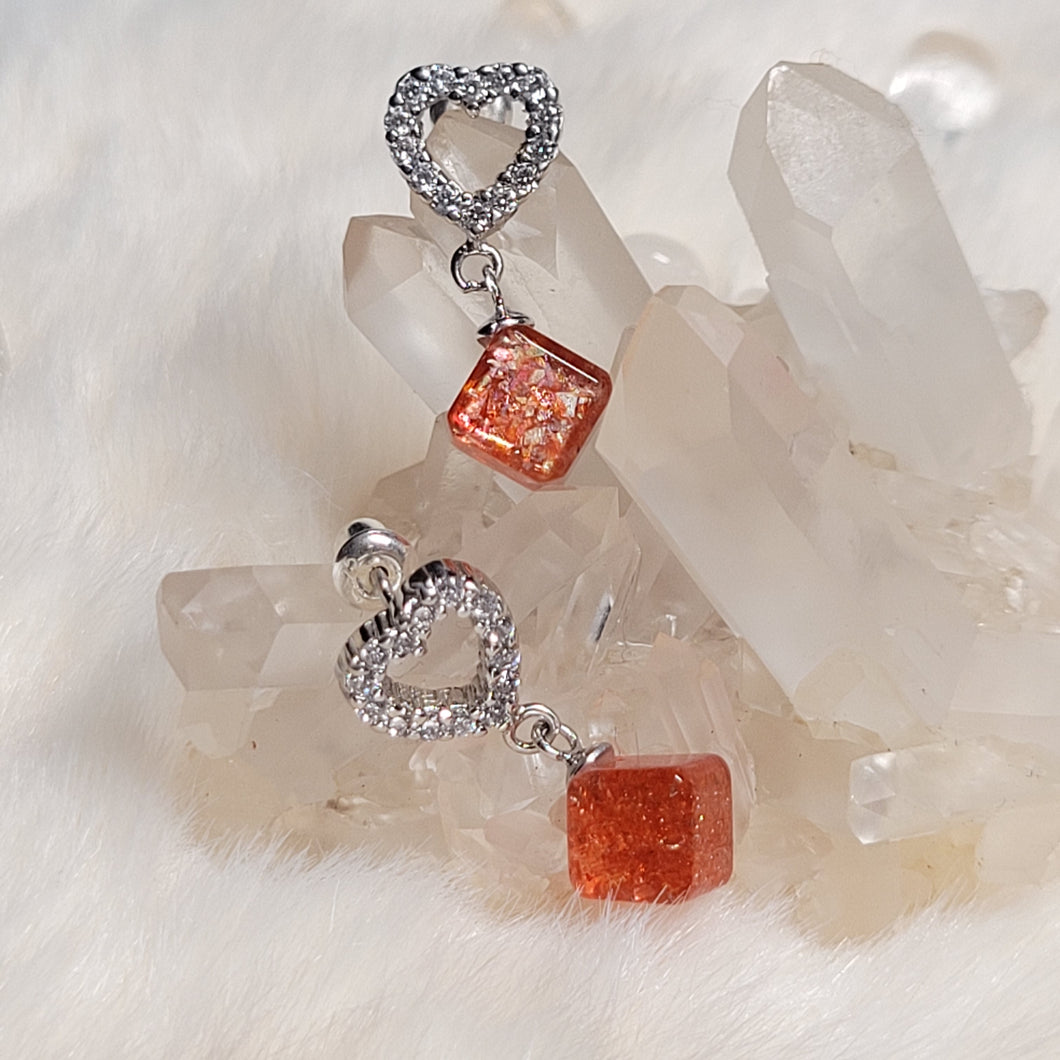 0477 金太陽S925純銀耳環