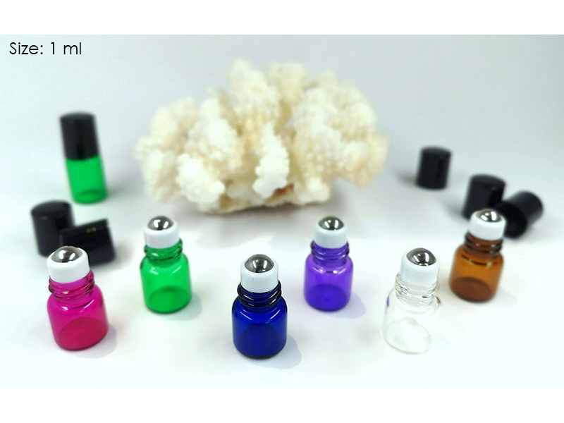 Glass Rollerball Bottle for Essential Oils – Replacement for LaTivoli Pendants