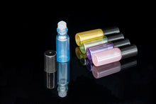 Load image into Gallery viewer, Glass Rollerball Bottle (5ml) for Essential Oils – Replacement for LaTivoli Essential Oil Pouch Bottles
