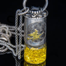 Load image into Gallery viewer, Mini Rollerball Necklace Series - Witch on Earth • Moon • Orbit
