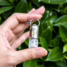 Load image into Gallery viewer, Mini Rollerball Necklace Series - Witch on Earth • Moon • Orbit
