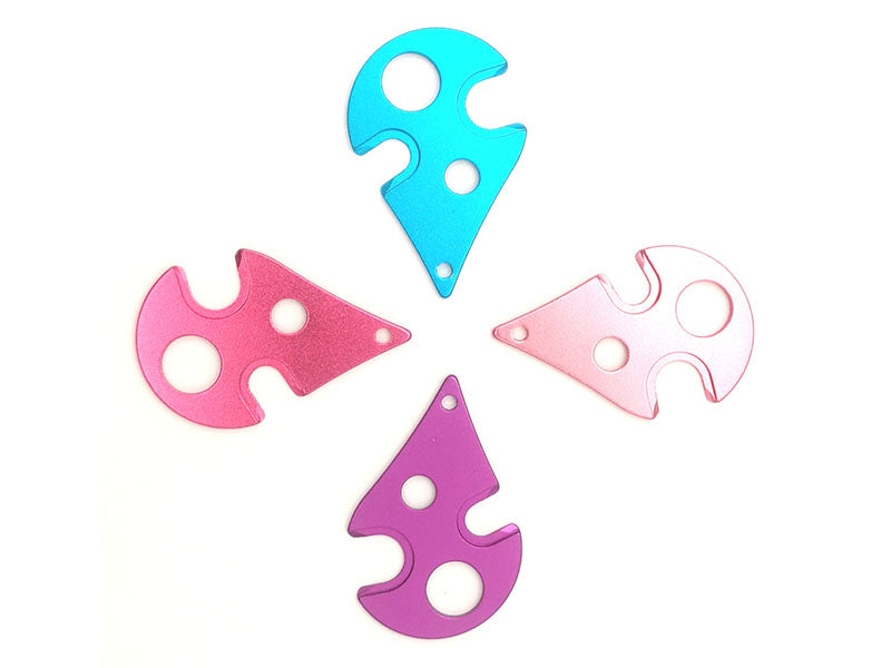 Aluminium Essential Oil Key Tool, Universal Opener and Remover for Roller Balls and Caps (Tear Shape)