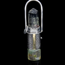 Load image into Gallery viewer, Lagoon Butterfly Rollerball Necklace Series - Phantom on Floral Pattern
