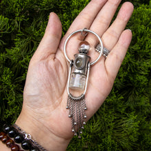 Load image into Gallery viewer, Rollerball Necklace Series - Silver Rutilated Quartz
