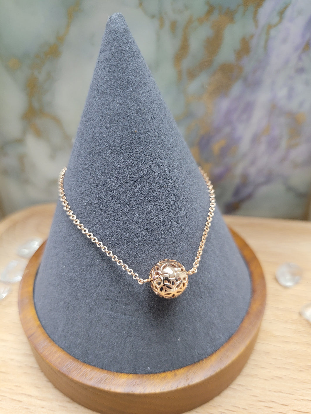 Golden Sphere Bracelet