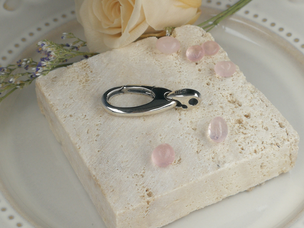 Sterling Silver Clasp (Oval)