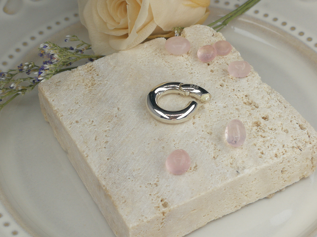 Sterling Silver Clasp (Round)